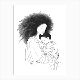 Mother's Day Mother'S Love Art Print