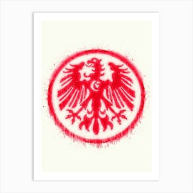 Eintracht Frankfurt 1 Art Print