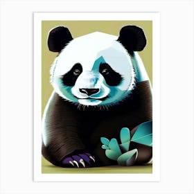 Panda Bear Art Print