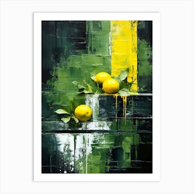 Lemons Art Print