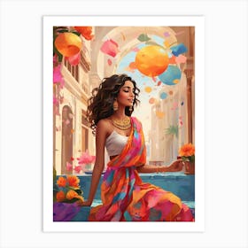 TGIF girl Mood Unleashed Dive Into The Weekend With The Vibe 1 Art Print