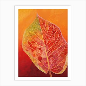 Autumn Leaf 3 Art Print