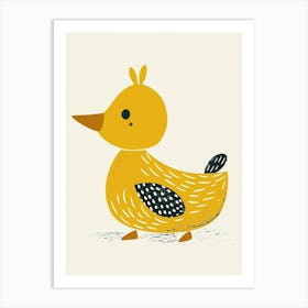 Yellow Duck 1 Art Print