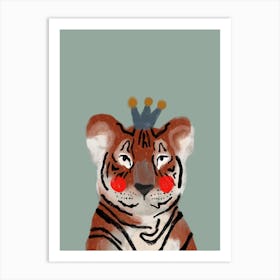 King Tiger Art Print