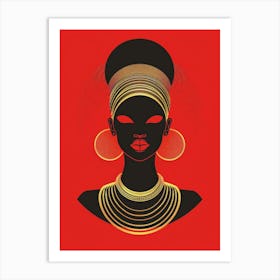 African Woman 73 Art Print