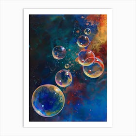 Bubbles 20 Art Print