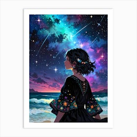 Starry Night 166 Art Print