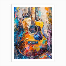 Acoustic Guitar Art Print