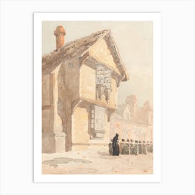 The School Walk, David Cox Art Print