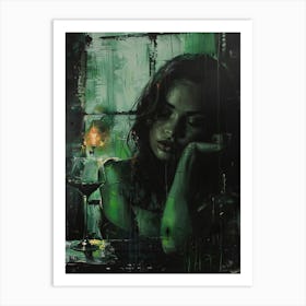 'Darkness' 7 Art Print