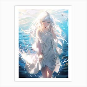 Oceanic Paramour Art Print