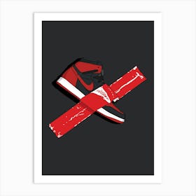 Air Jordan 1 Retro Art Print