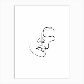 Face 03 Art Print