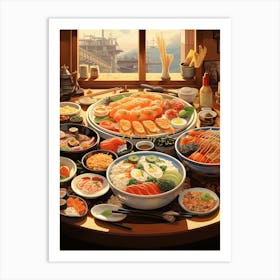 Japanese Food 9 Art Print