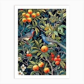 Birds In A Tree 2 Art Print