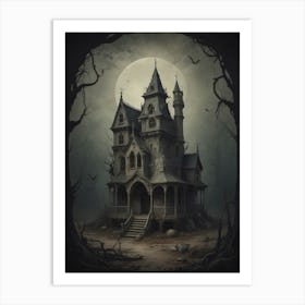 Haunted House 18 Art Print