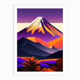 Bromo Tengger Semeru National Park Indonesia Pop Matisse Art Print