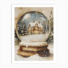 Snow Globe 4 Art Print