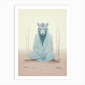 tiger illustration Art Print