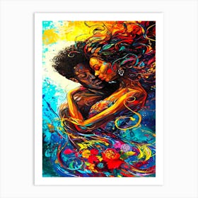 Embrace - Loved And Beloved Art Print