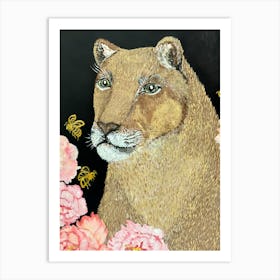 Cougar Art Print