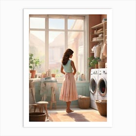 Laundry Room 3 Art Print