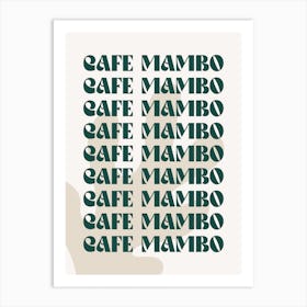 Ibiza Cafe Mambo Art Print