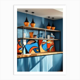 Modern Kitchen Art Print