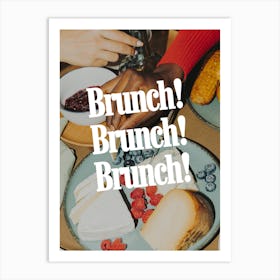 Brunch Time Art Print