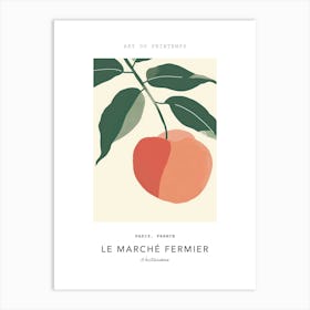 Nectarines Le Marche Fermier Poster 1 Art Print