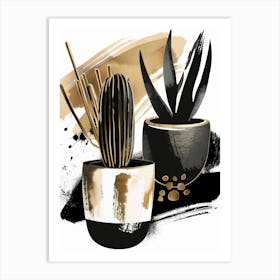 Cactus Canvas Print 2 Art Print