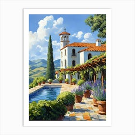 Spanish Winery 12 Art Print