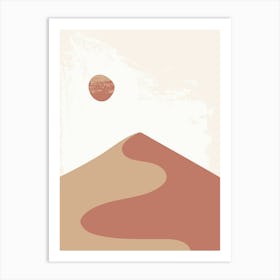 Desert Landscape Art Print