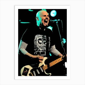 billy corgan smashing pumpkins Art Print