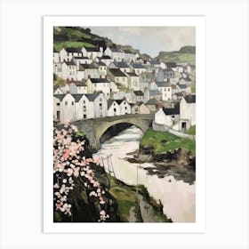 Tintagel (Cornwall) Painting 4 Art Print