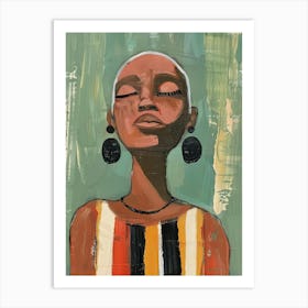 African Woman 154 Art Print