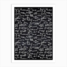 math study Art Print