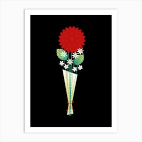 Bouquet Of Flowers 16 Art Print