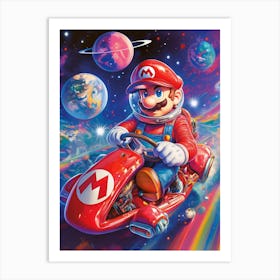 Mario Kart 2 Art Print