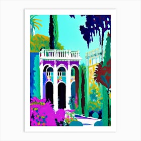 Vizcaya Museum And Gardens, 1, Usa Abstract Still Life Art Print