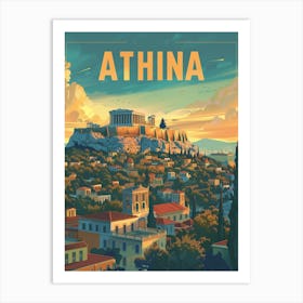 Athens Greece Art Print