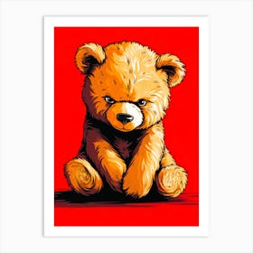 Teddy Bear 1 Art Print