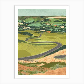 Edale Derbyshire Peak District Art Print