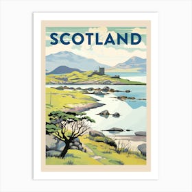 Scotland Vintage Travel Poster Art Print