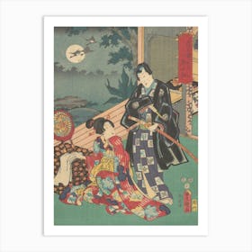 Print 43 By Utagawa Kunisada Art Print