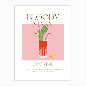 Bloody Mary Cocktail Art Print