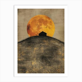 House On A Hill 8 Art Print