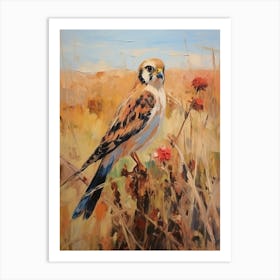 Bird Painting American Kestrel 1 Art Print