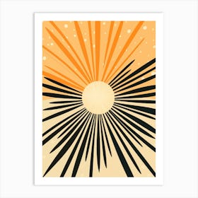 Sunburst Art Print