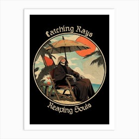 Catching Rays Keeping Souls Art Print